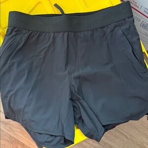 Men's Ten Thousand Black Athletic Shorts
